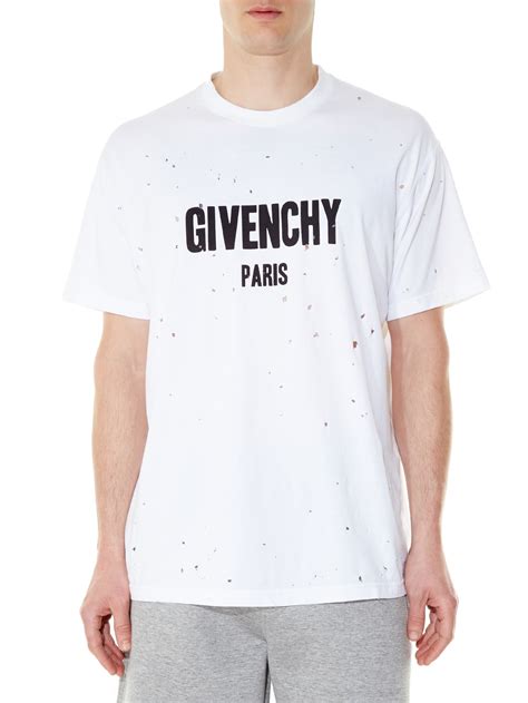 new givenchy t shirt|givenchy t shirt size chart.